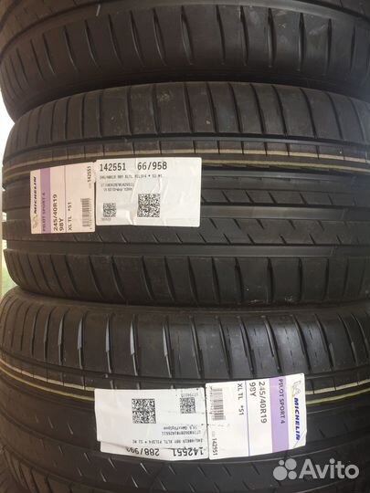 Michelin Pilot Sport 5 245/40 R19 и 275/35 R19 102Y