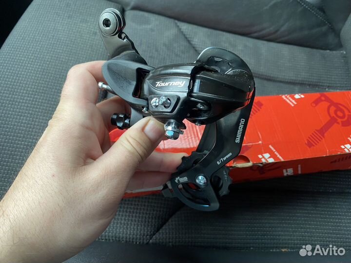 Задний переключатель shimano tourney TY300, 7 ск