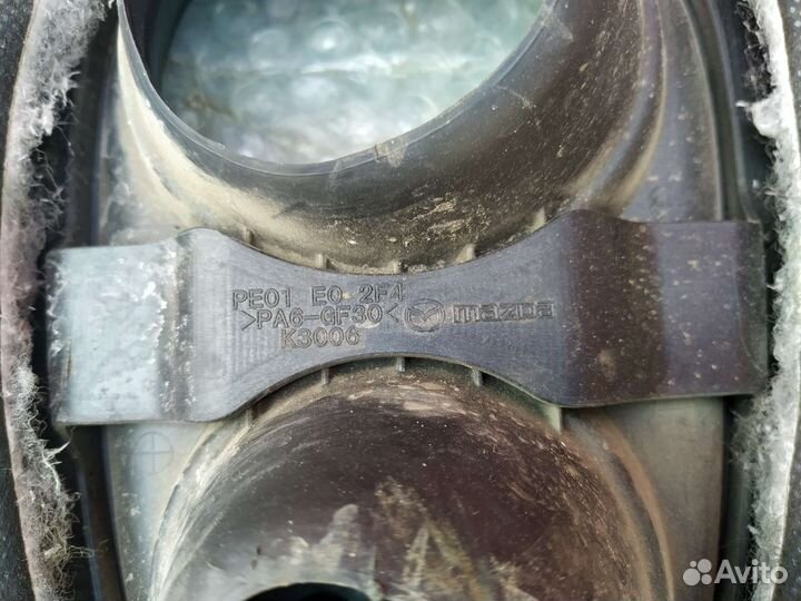 Крышка двигателя Mazda CX-5 2 с дефектом