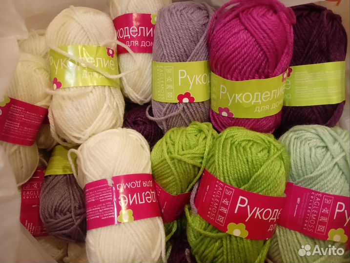 Пряжа для вязания акрил