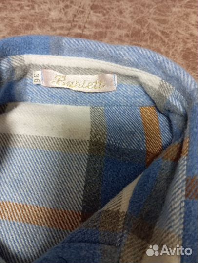 Рубашка тёплая для девочки