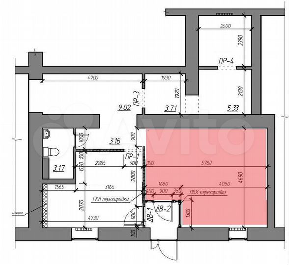 Торговая площадь, 25 м²