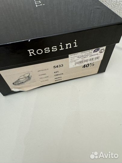 Босоножки Rossini