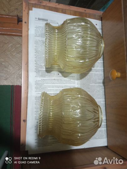 Плафоны для люстры СССР