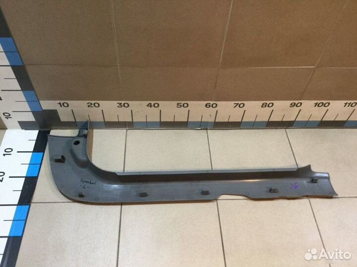 Накладка на порог Renault Clio 2 1998-2008