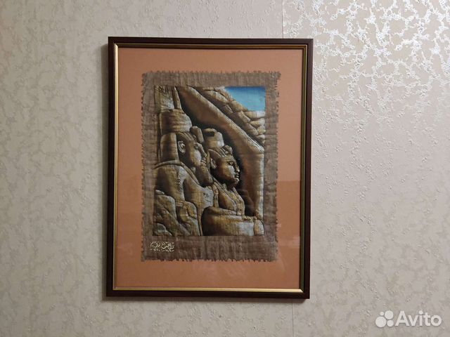 Египетский папирус, картины