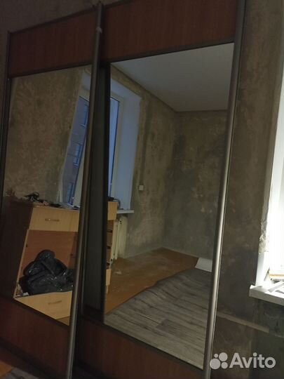 Двери от шкафа купе бу зеркальные