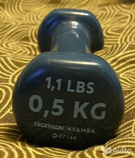 Гантели 0.5 кг