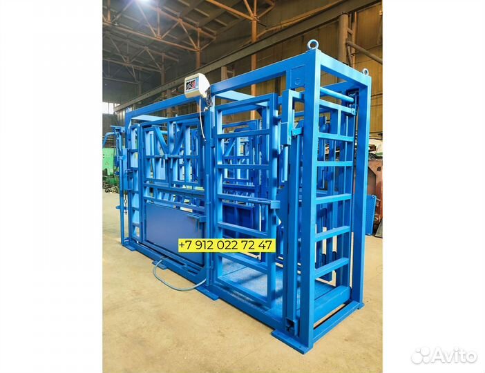 Станок для крс ветеринарный с весовой системой