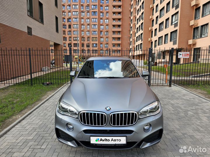 BMW X6 3.0 AT, 2016, 78 134 км