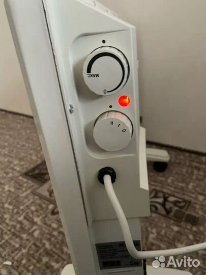 Конвектор обогреватель 1 кВт новый в упаковке