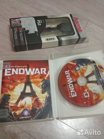 PS3 Tom Clancy's: End War + Гарнитура