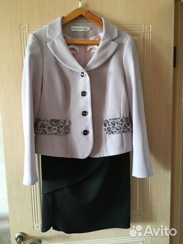 Костюм женский (Nicole & Nicole) с юбкой, р. 48-50