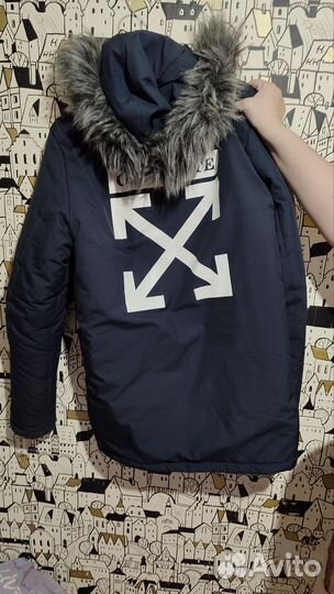 Куртка демисезонная мужская off-white