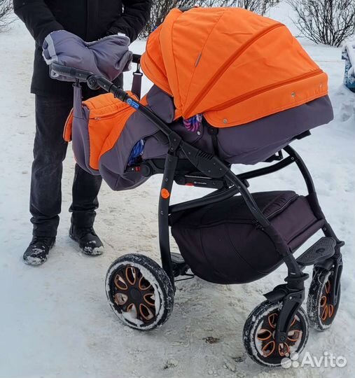 Коляска 2 в 1 adamex aktiv