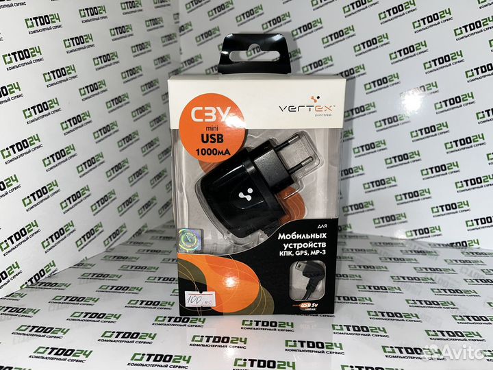 Зарядное устройство mini USB 5В 1А