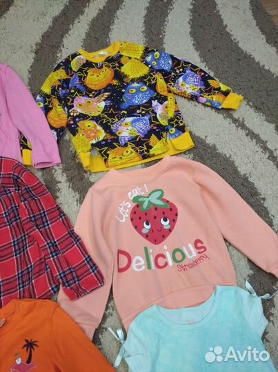 Вещи пакетом на девочку рост 98-104