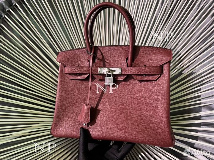 Сумка Hermes Birkin 30 Rouge Garance