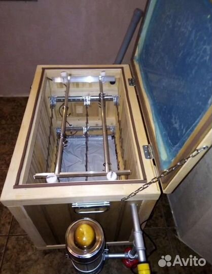 Коптильня хол копчения с электростатикой 150л