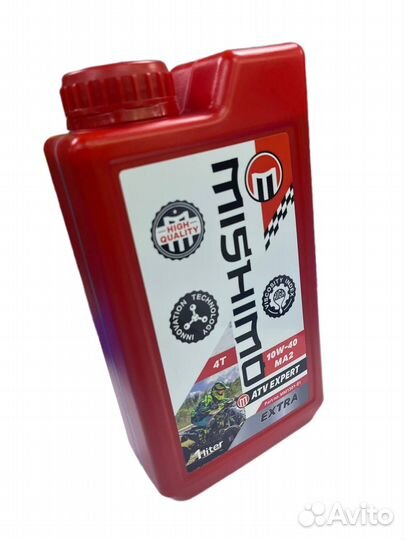 Масло моторное Mishimo 4T ATV expert (extra) 10W40