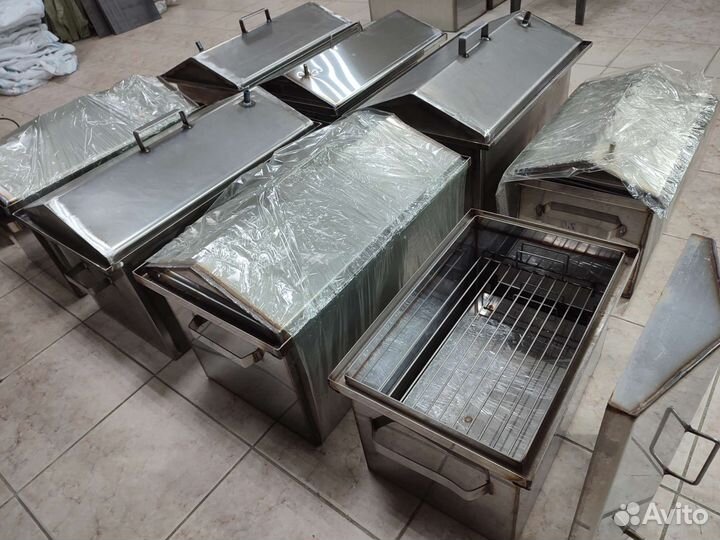 Коптильня с гидрозатвором