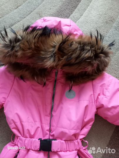 Зимний комбинезон для девочки 116 бу