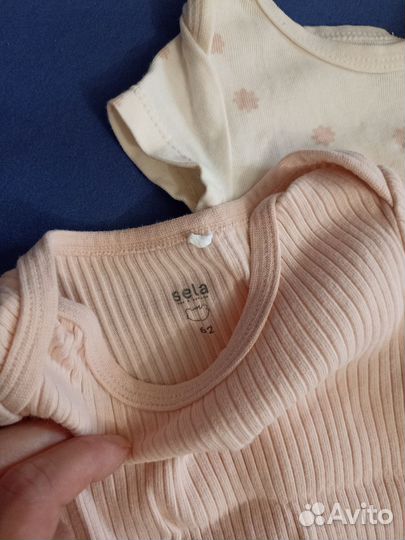 Одежда летняя для девочки пакетом 62-68