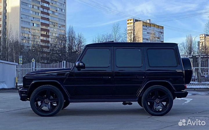 Кованые диски r22 на G Class w463