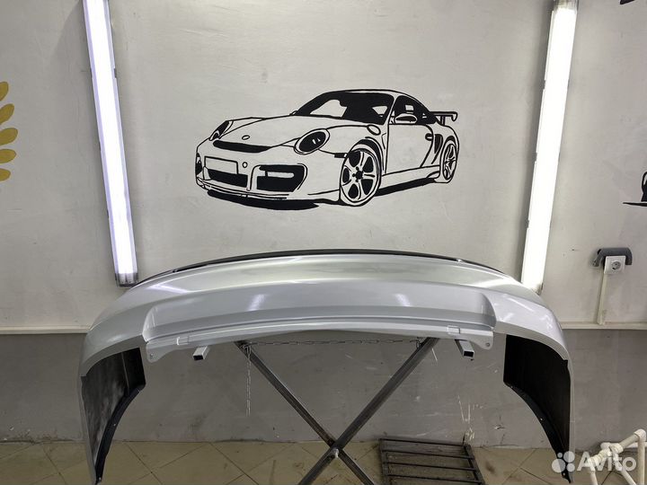 Бампер задний Priora 2 снежная королева