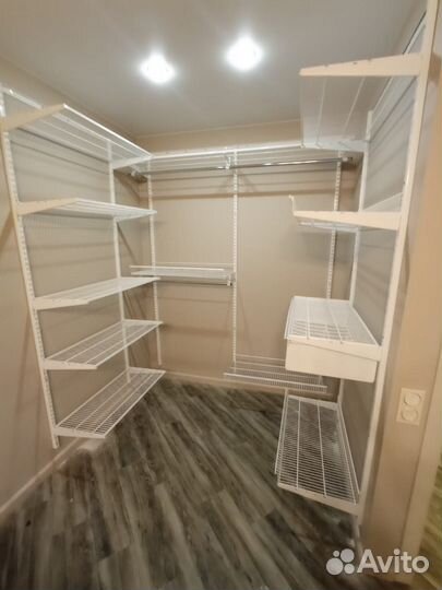 Металлическая гардеробная система