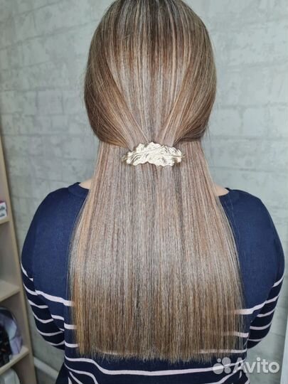 Кератиновое выпрямление волос