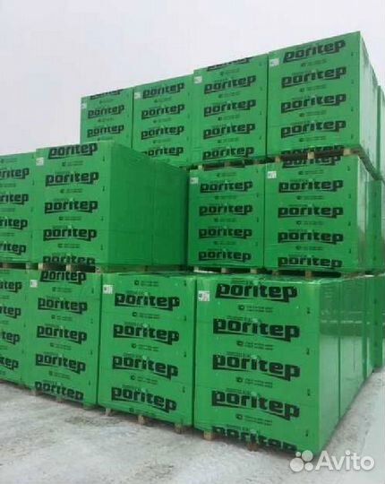 Газобетонные блоки Поритеп