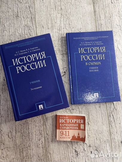 История россии Орлов+в схемах и минисправочник