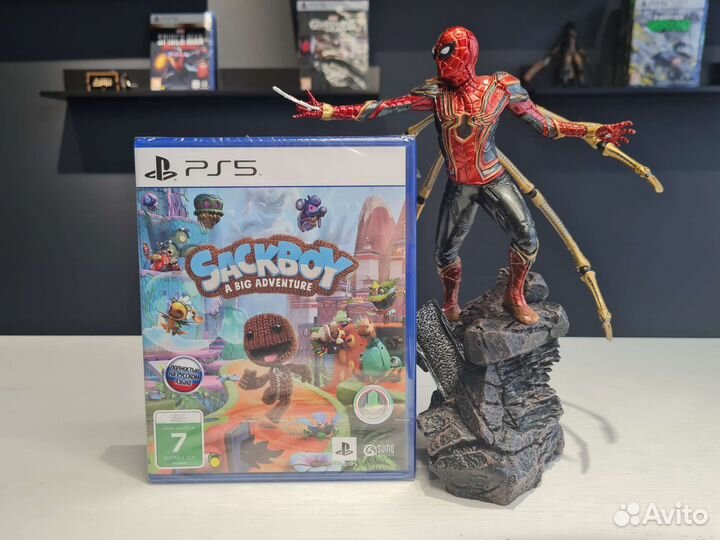 Сэкбой / Sackboy A big Adventure Ps5 (Новые Диски)