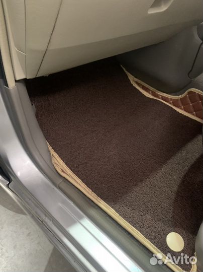 3d коврики из эко кожи для Nissan March