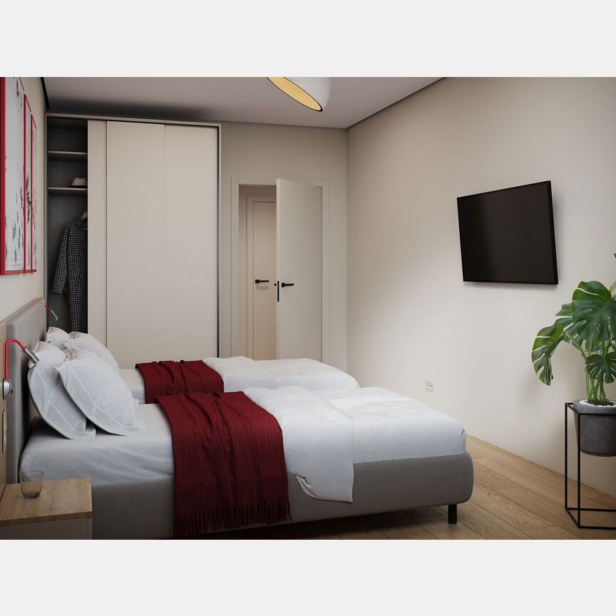 3-к. апартаменты, 68,2 м², 2/24 эт.