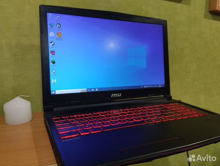Игровой ноутбук MSI MS-16P6