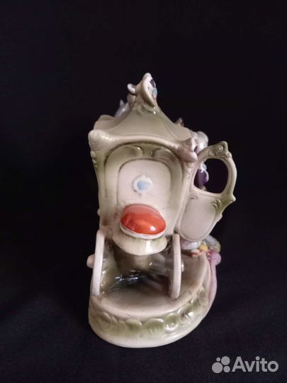 Статуэтка фарфор карета Германия