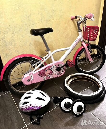 Детский велосипед B'twin Docto Girl 500 16