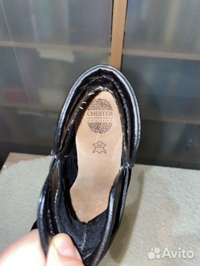 Полусапожки женские кожа 36-37 р. Chester Англия