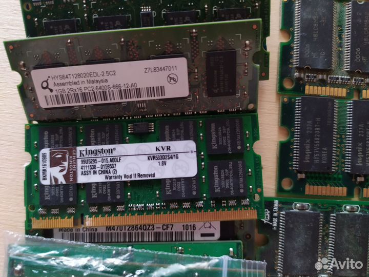 Оперативная память компьютера ноутбука