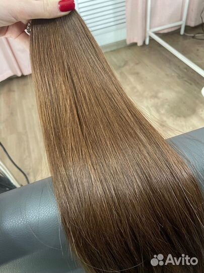 Волосы для наращивания 60 см бу