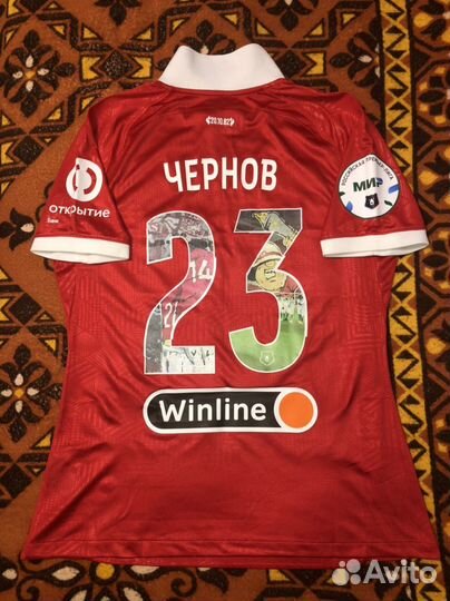 Игровая майка фк Спартак (Москва)