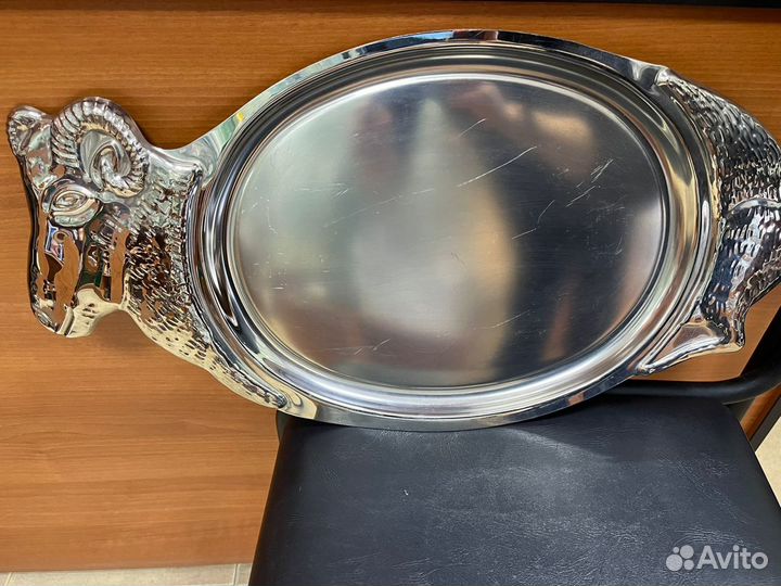 Блюдо из нержавейки Барашек