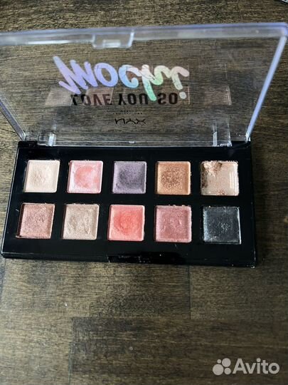 Палетка теней nyx