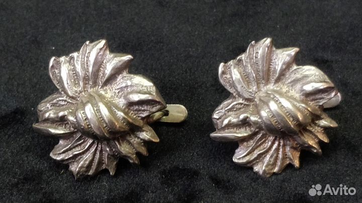 Серебряные серьги