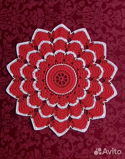 Салфетки ажурные ручной работы