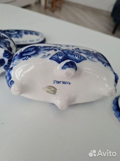 Шкатулка Гжель