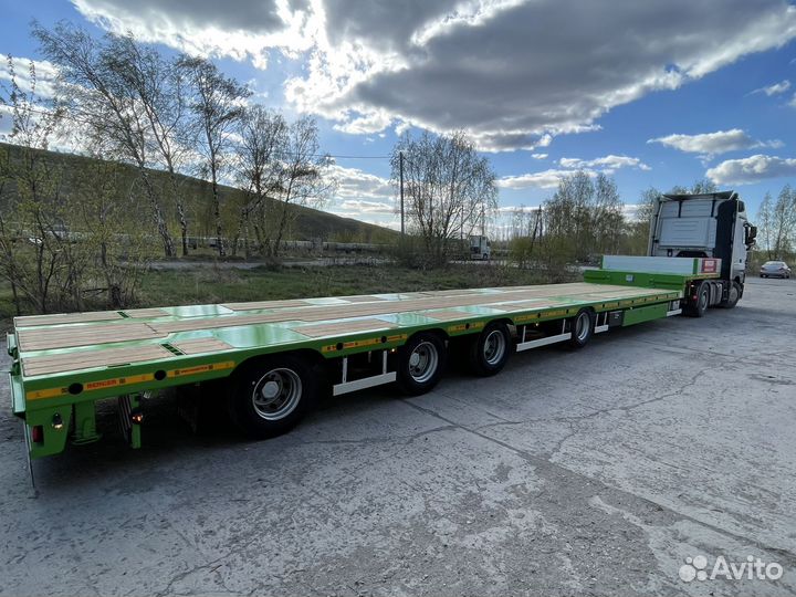 Полуприцеп трал (тяжеловоз) Berger 9854, 2023