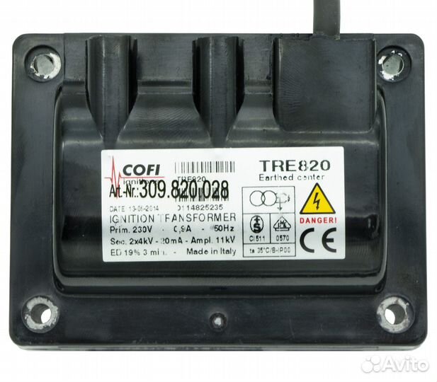 Трансформатор Cofi TRE820 230V 0,9A 50Hz Sec